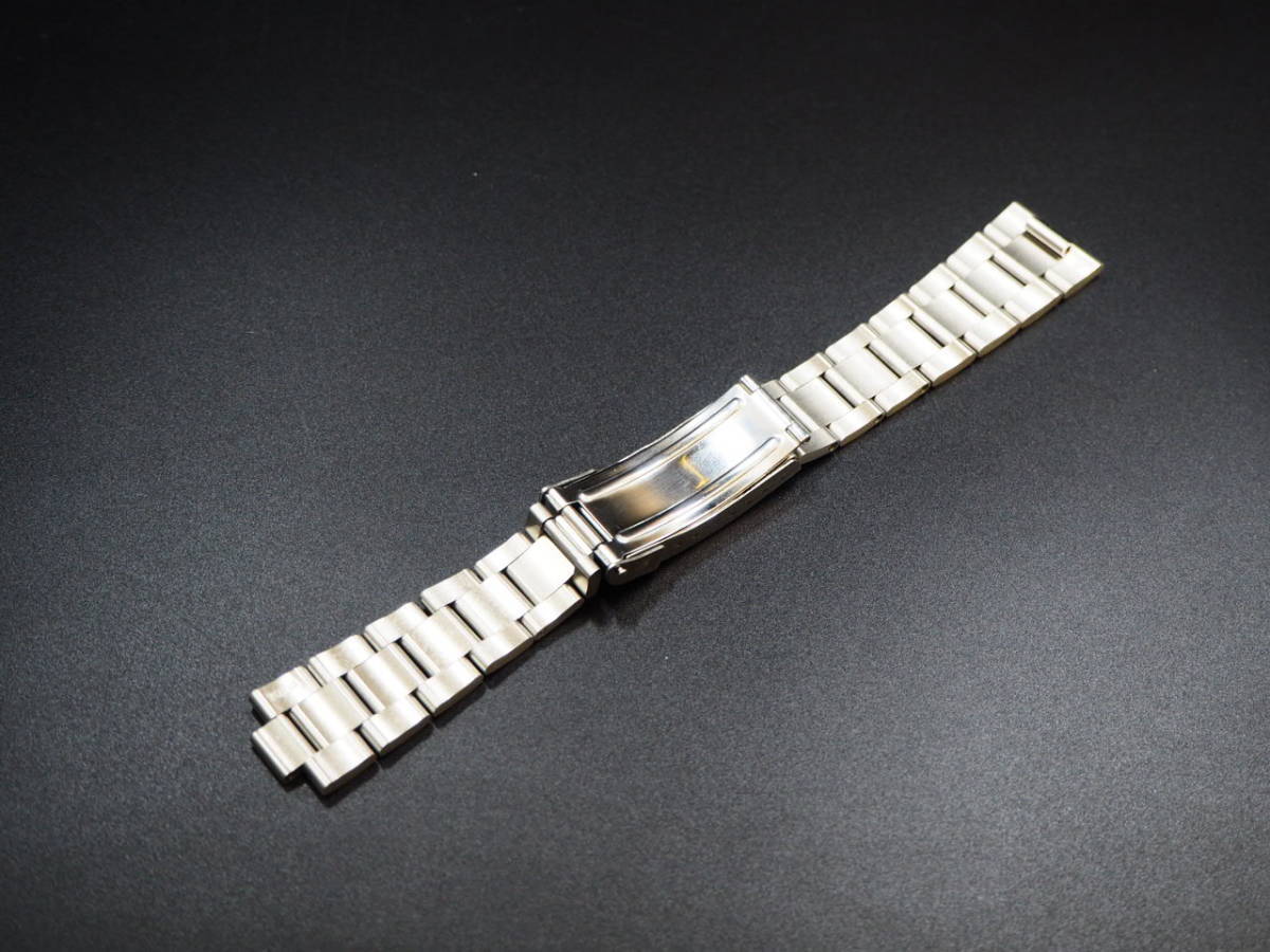  wristwatch for exchange oyster bracele 20mm purity ( gloss none ) sill barbell toROLEX Rolex TUDOR interchangeable after market goods! free shipping!