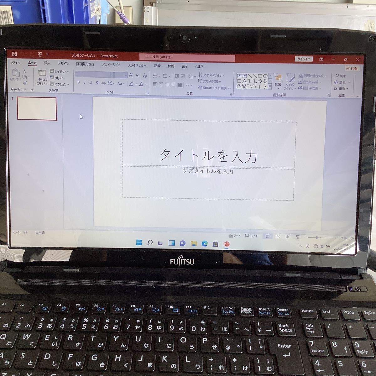 富士通 ノートパソコンL I F Eブック　 CPU4、5世代　Win11表示確認済み　中古品ジャンク_画像6