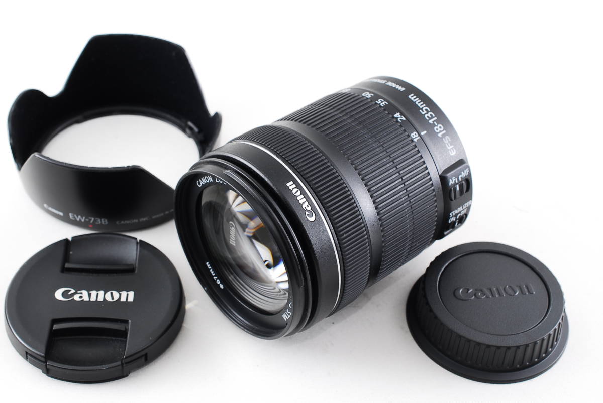 キヤノン Canon EF-S 18-135mm F3.5-5.6 IS STM ☆美品☆ #2129 bercom