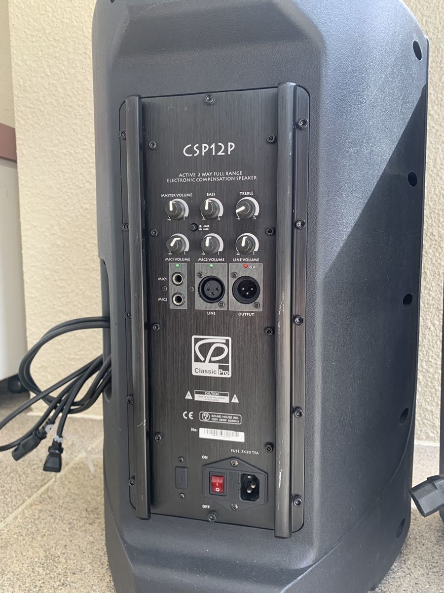 CLASSIC PRO ( クラシックプロ ) CSP12P PAパワードスピーカー CLASSIC PRO ( クラシックプロ ) CSP12P PAパワードスピーカー