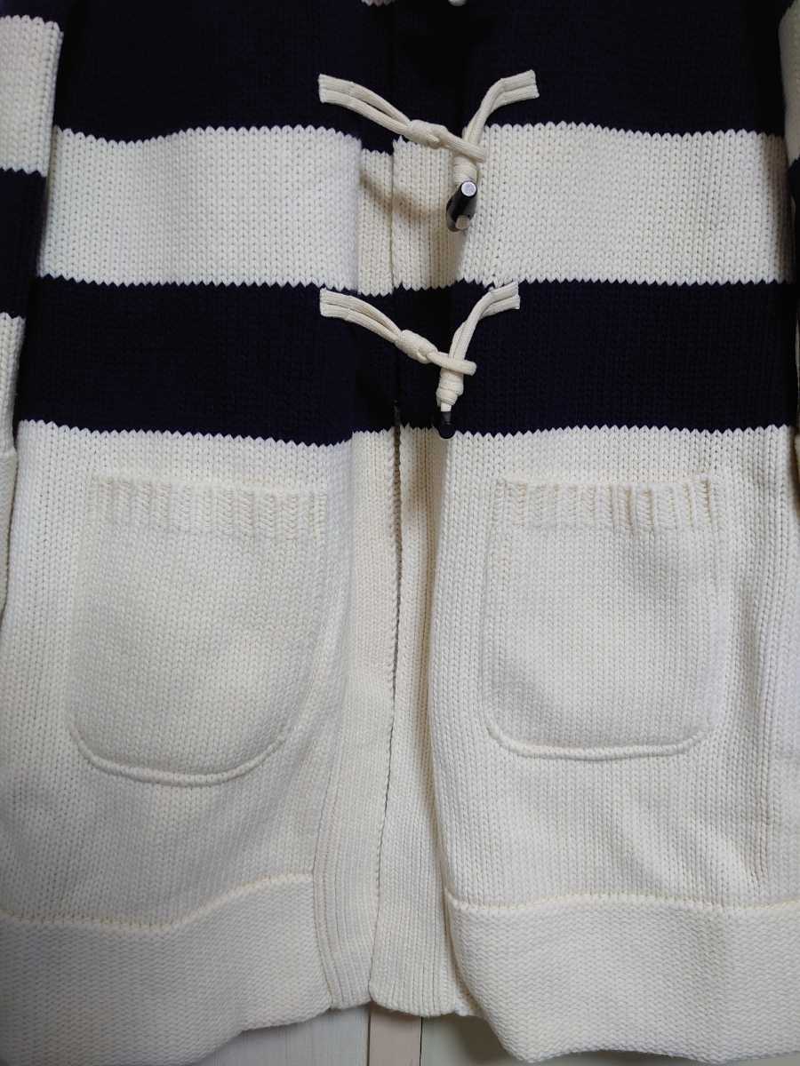 Christian Dior 2021aw sailor color knitted coat stripe border 