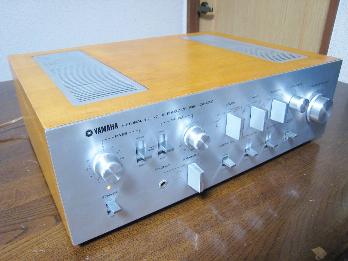 ヤフオク! - YAMAHA（ヤマハ） CA-1000 プリメインアンプ