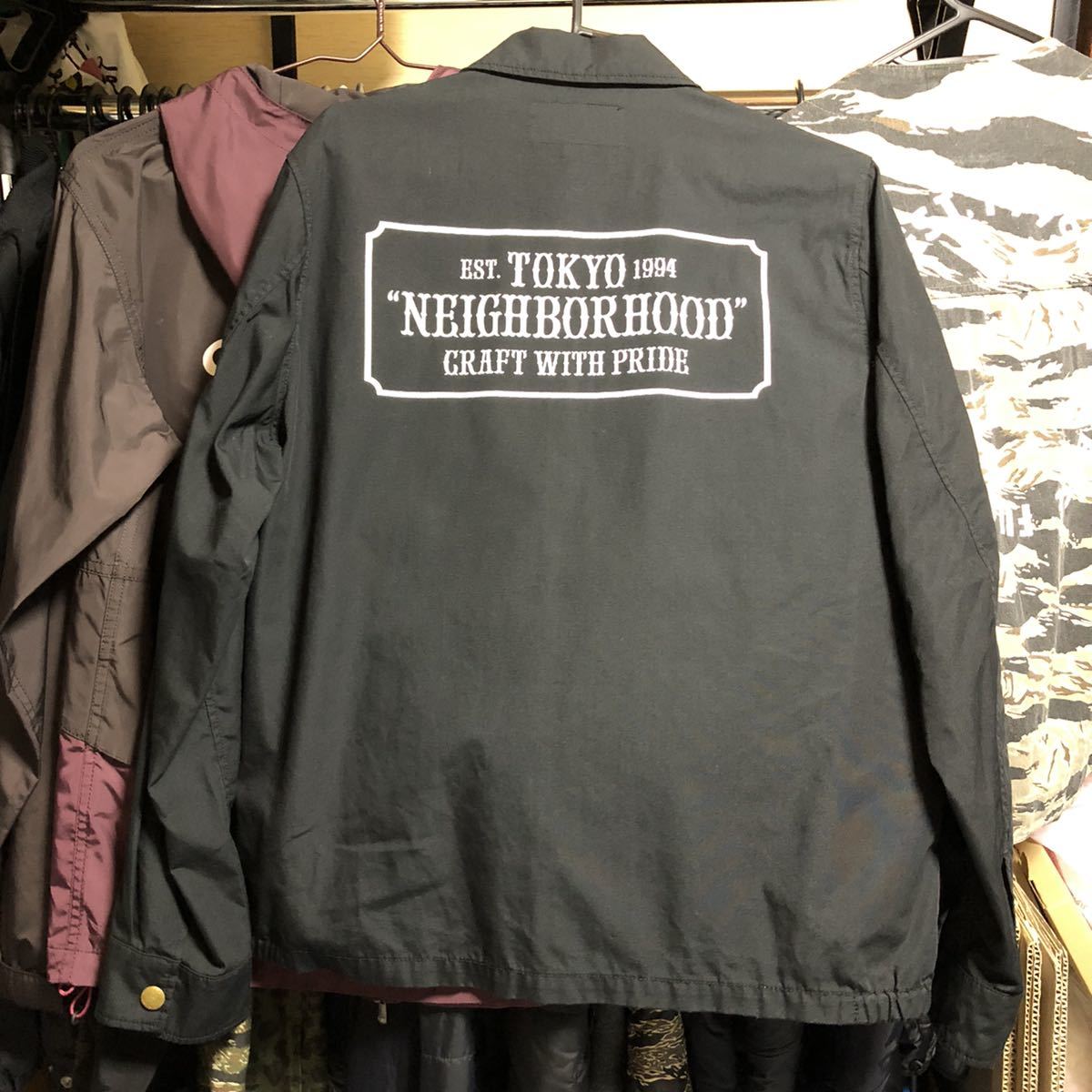美品 NEIGHBORHOOD DRIZZLER ドリズラー ジャケット M ブラック 美品 NEIGHBORHOOD DRIZZLER ドリズラー ジャケット M ブラック