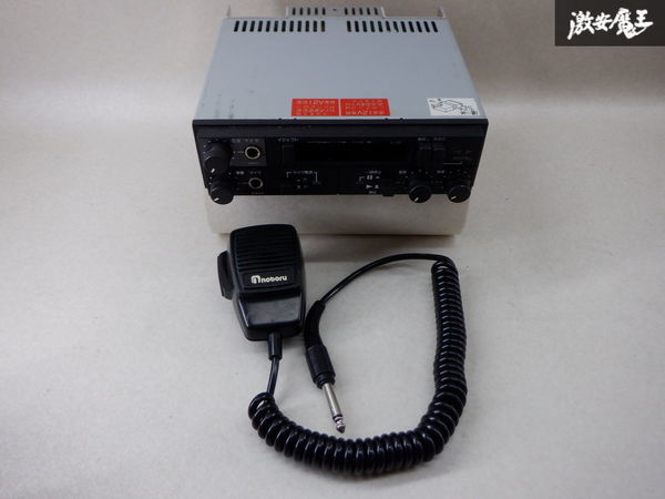 【値下げ】 拡声器 ノボル電機 保証付 カセット付きアンプ 棚D5 YT-41C 40W 12V アンプ