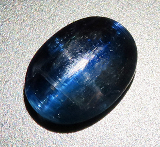 日本未発売】 濃い青 3.41ct カイヤナイト 鉱物標本】スター 希少石