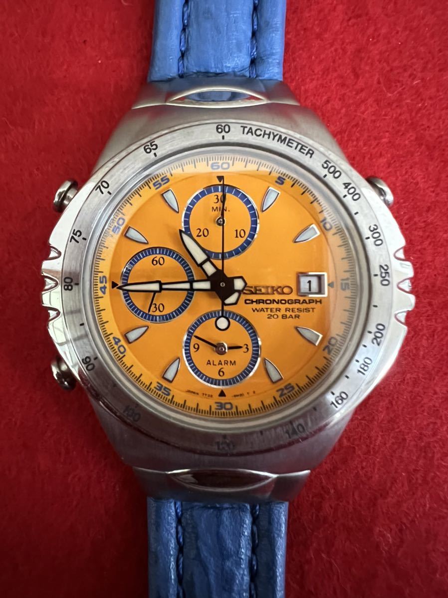 なトラブル ヤフオク! - SEIKO Macchina Sportiva 7T32-6J00 GIUGIARO
