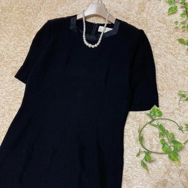 GIVENCHYブラックフォーマル ワンピース ドレス 東京ソワール 12サイズ