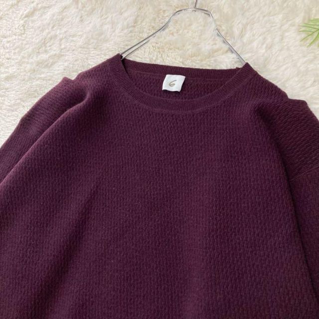 6（ROKU）BEAUTY＆YOUTH UNITED ARROWS SHOULDER 2HOLE KNIT ショルダーホールニット ロクビューティアンドユースユナイテッドアローズ