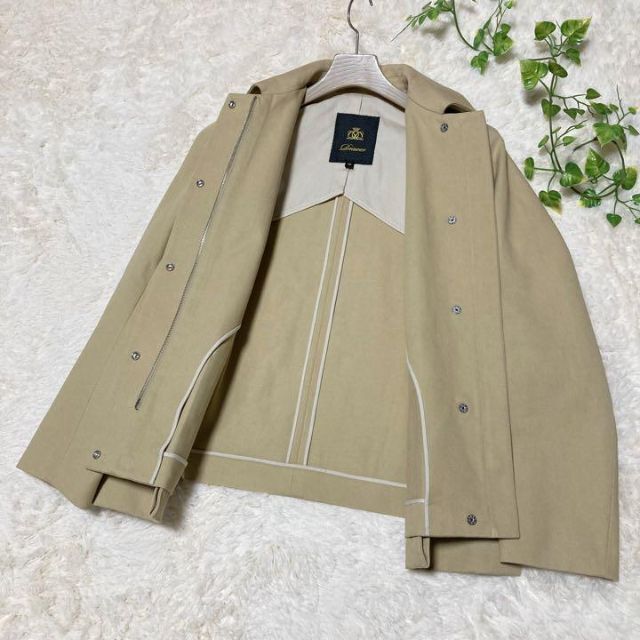 ドゥロワーカルゼ ジャケット カバーオール コットンシルク 36 ドゥロワーカルゼ ジャケット カバーオール コットンシルク 36