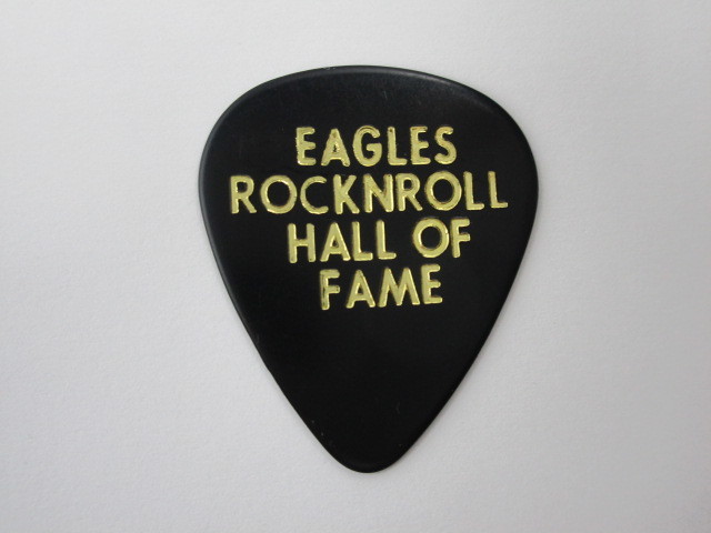 ★イーグルス Eagles ドン・フェルダー Don Felder 1998 ロック殿堂セレモニー Rock N Roll Hall Of Fame Ceremony ギターピック_画像1