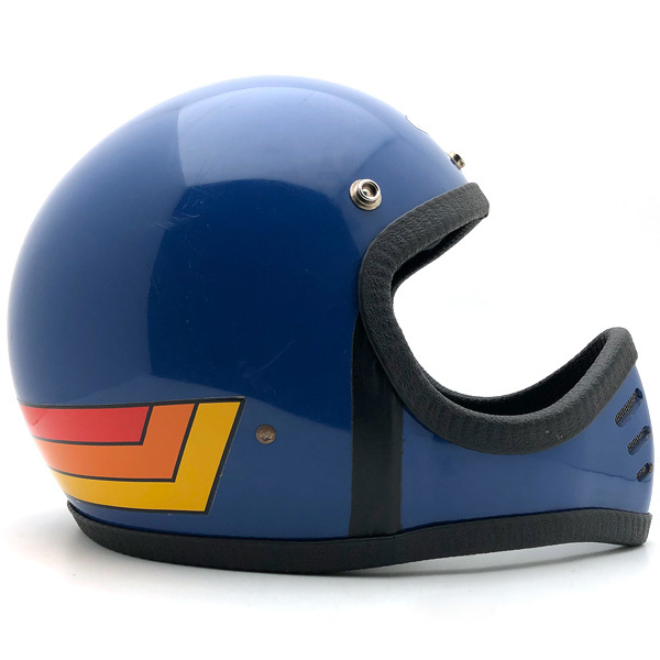 送料無料 GRIFFIN MOTO-X BLUE 54cm/グリフィン青ブルービンテージヘルメットモトクロスvmxトラッカーrl250ブルタコbellベルmoto3モト3star_画像1