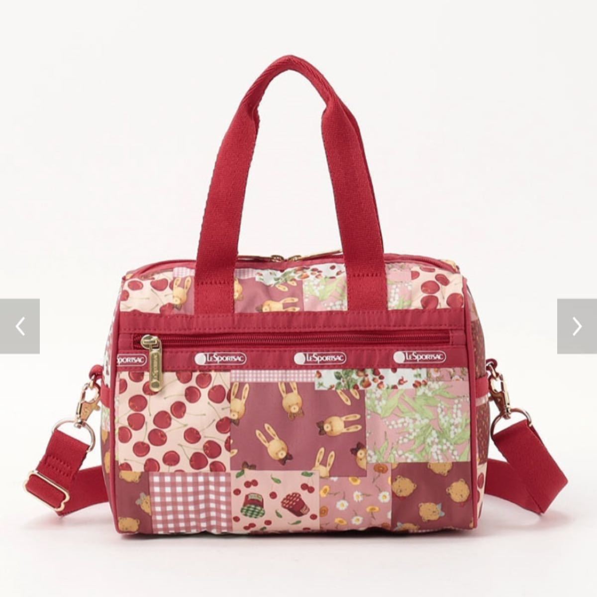 レスポートサック LeSportsac ピンクハウス pinkhouse レスポ パッチワーク バッグ テディ