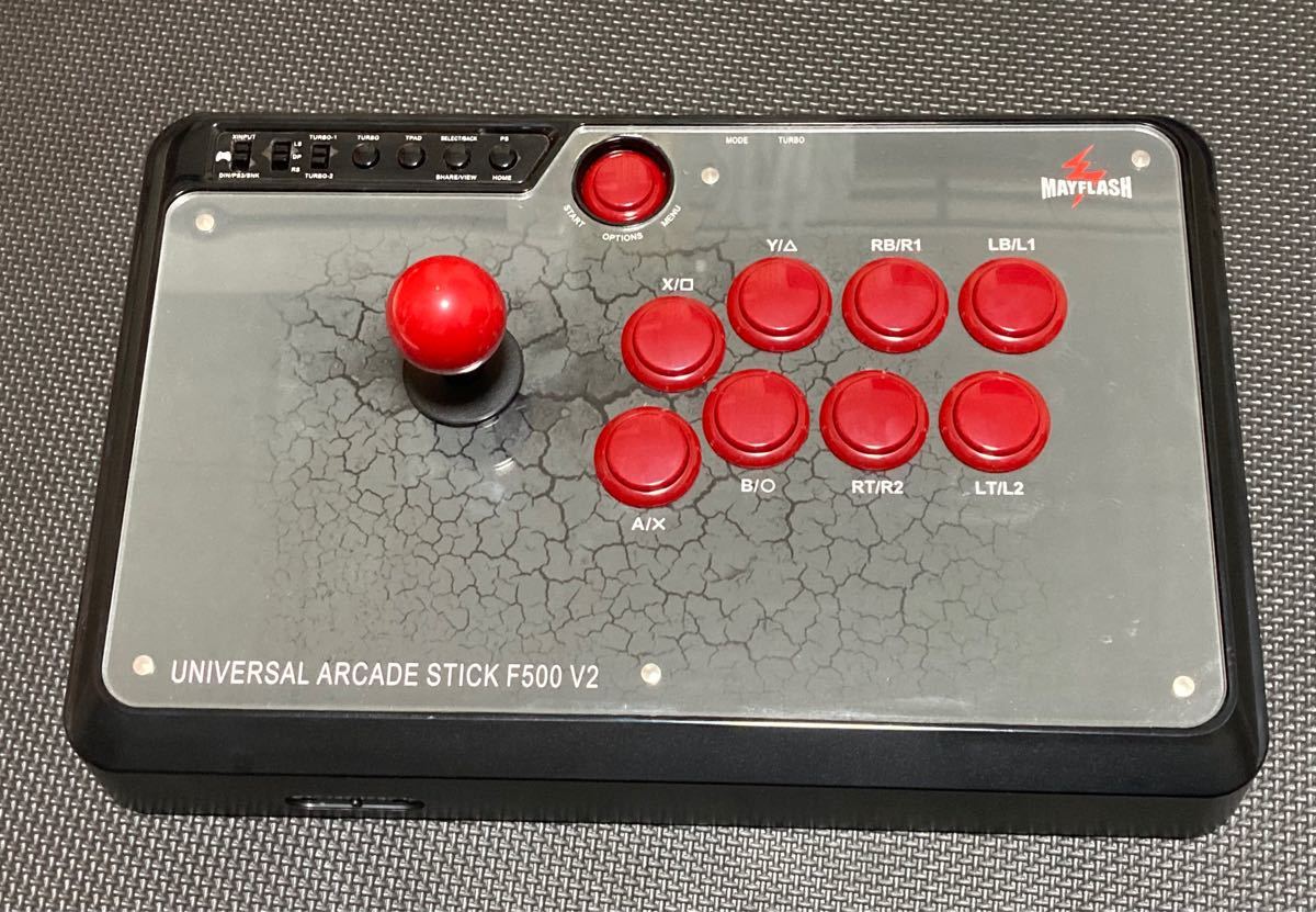 MAYFLASH アーケードスティック F500V2 PS4/PS3/switch/Xbox対応アケコン MAYFLASH アーケードスティック F500V2 PS4/PS3/switch/Xbox対応アケコン