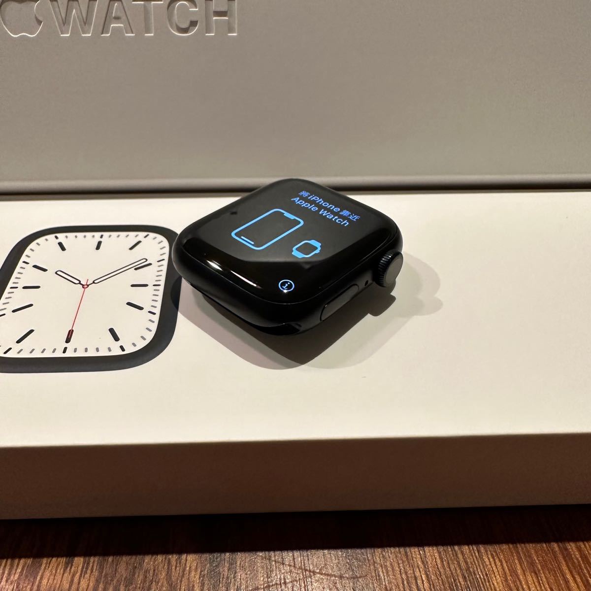 Apple Watch7 GPSモデル mm ミッドナイト アルミニウムケース Apple