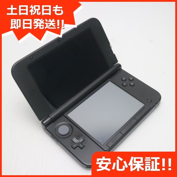 良品 ニンテンドー3DS LL ブラック 即日発送 game 任天堂 本体 あす