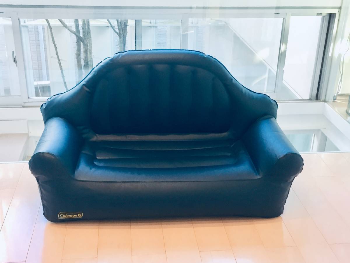 トップ 送料込 コールマン Coleman ソファチェア 2個セット 美品