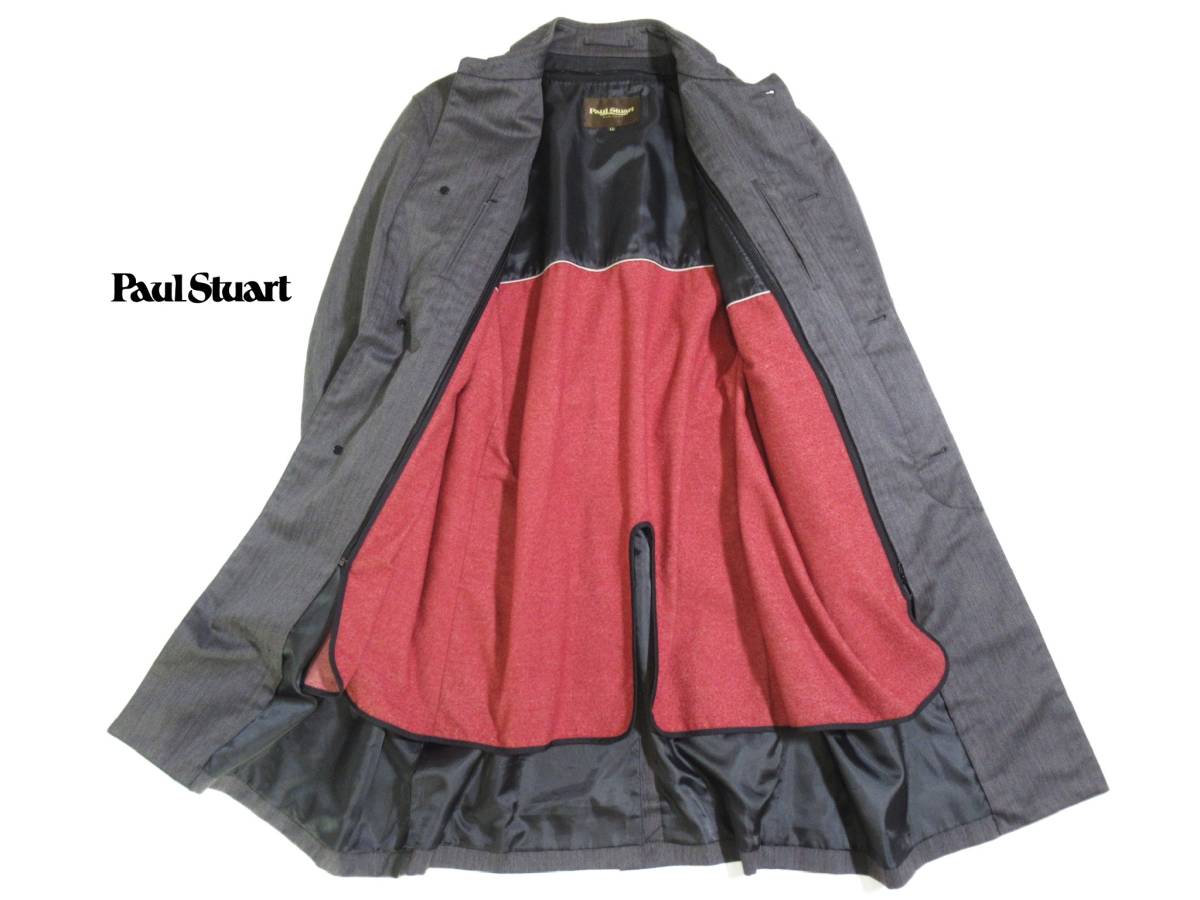 Paul Stuart ポールスチュアート 上質 ヘリンボーン ライナー付き