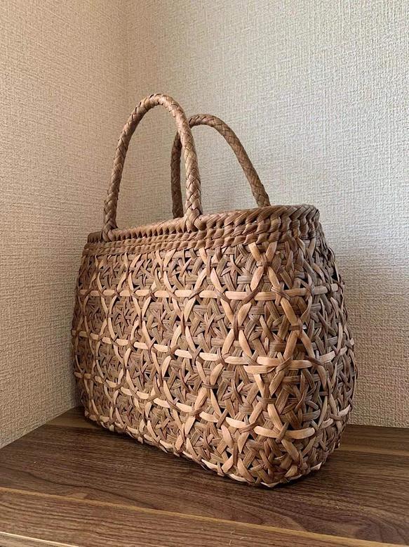 SALE/91%OFF】 山葡萄 山葡萄かごバッグ 手作り 山葡萄籠バッグ 二種