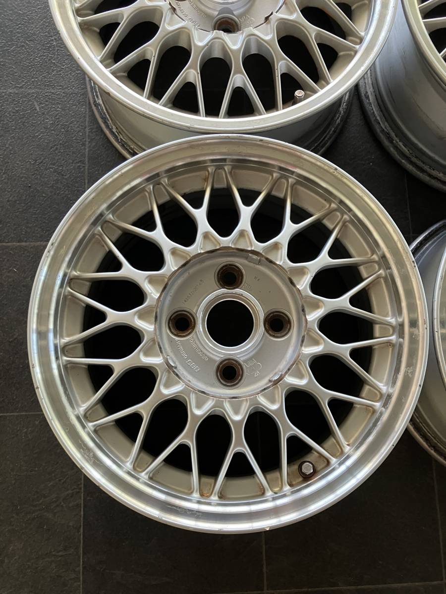 希少!BBS NA 14インチ 6JJ +45 4H 100 4本 BBS RG 14インチ 6J 45 4本