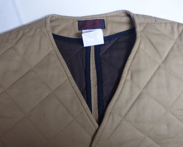 FILSON フィルソン MADE 36 IN Quilted ITALY Vest STYLE 9921 Miner
