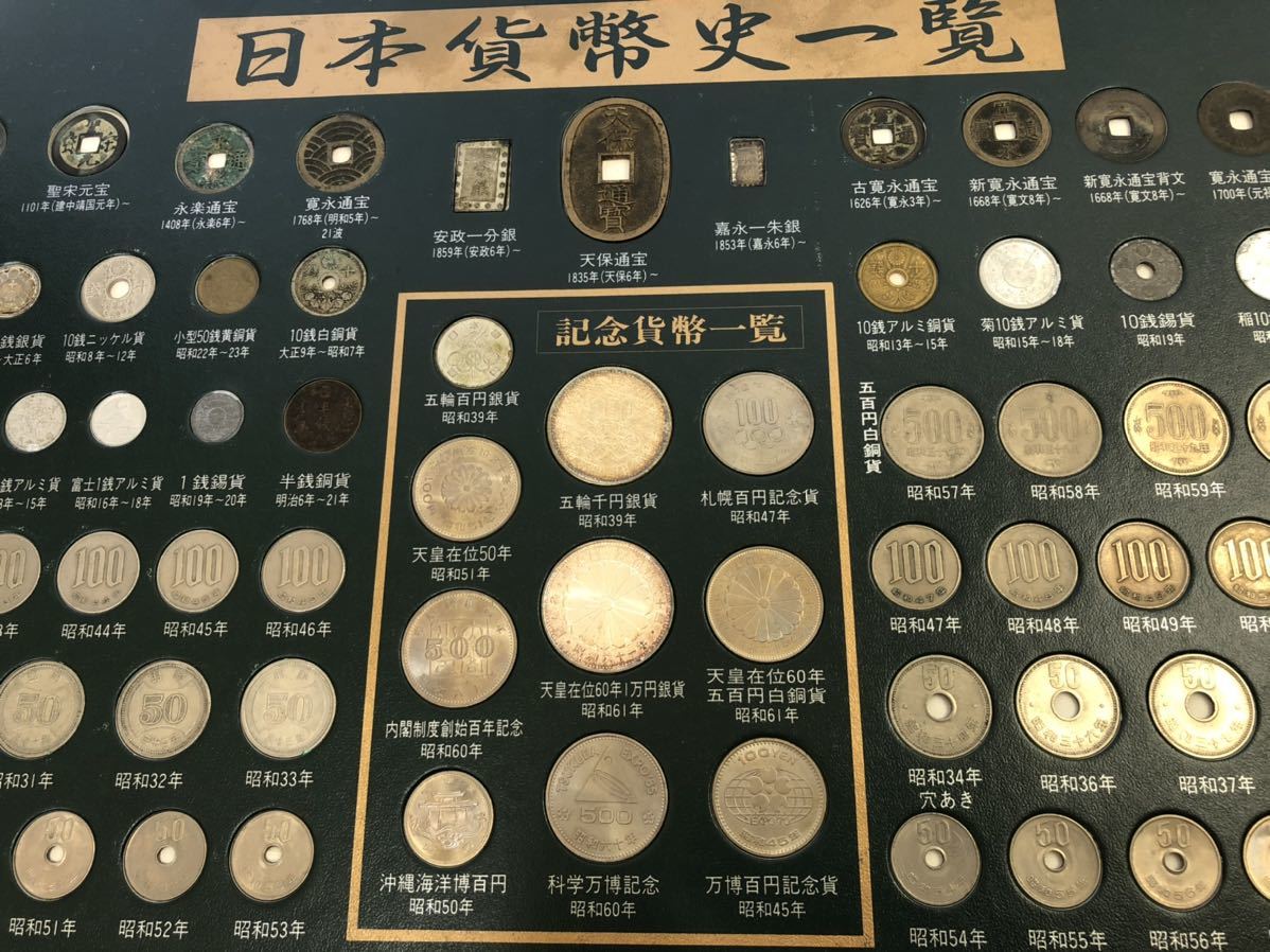 ☆額なし☆日本貨幣史一覧 天皇在位60年1万円銀貨 千円銀貨 一円銀貨