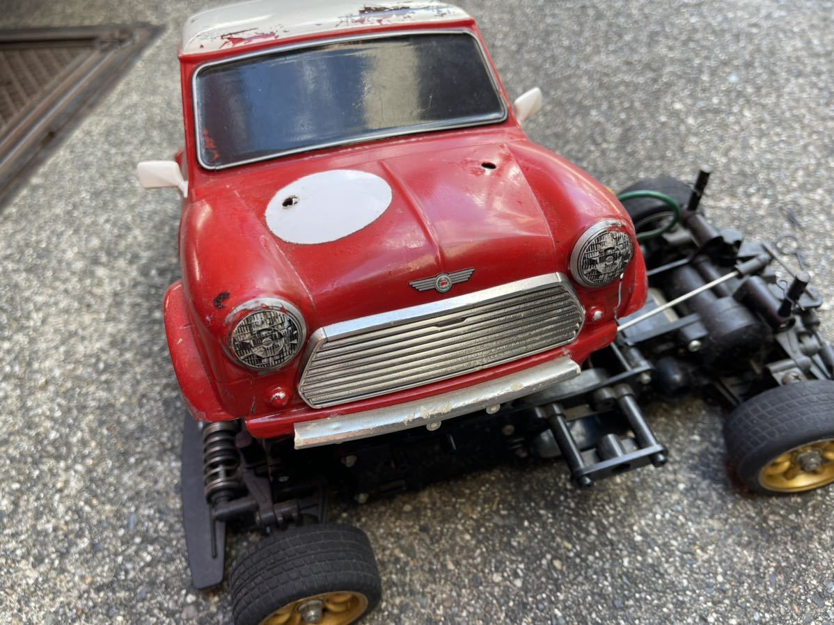 ラジコン R/C 1/10 TAMIYA ROVER MINI COOPER タミヤ ミニ ラジコン R/C 1/10 TAMIYA ROVER MINI COOPER タミヤ ミニ
