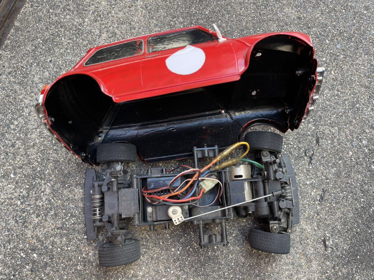 ラジコン R/C 1/10 TAMIYA ROVER MINI COOPER タミヤ ミニ ラジコン R/C 1/10 TAMIYA ROVER MINI COOPER タミヤ ミニ