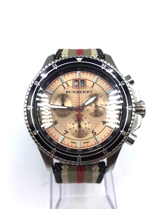 BURBERRY バーバリー BU7600 クロノグラフ 腕時計 素晴らしい価格 www