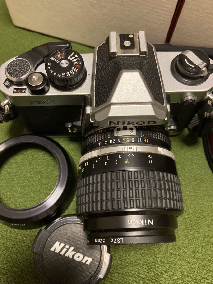 Nikon FM2 : Nikon AI Nikkor 35mm F/1.4S 一眼レフィルムカメラ 35mm