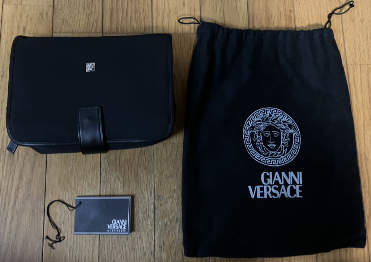 超・激レア 新品未使用】GIANNI VERSACE ヴェルサーチ セカンドバッグ