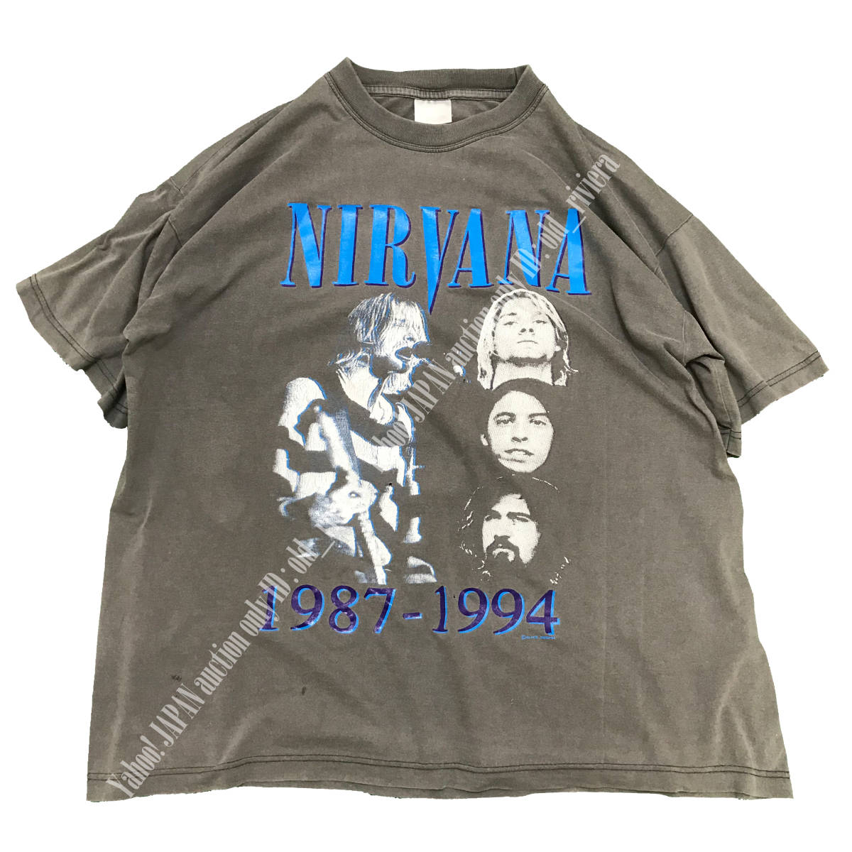 激レア 90s カート コバーン Nirvana ヴィンテージ バンド Tシャツ-