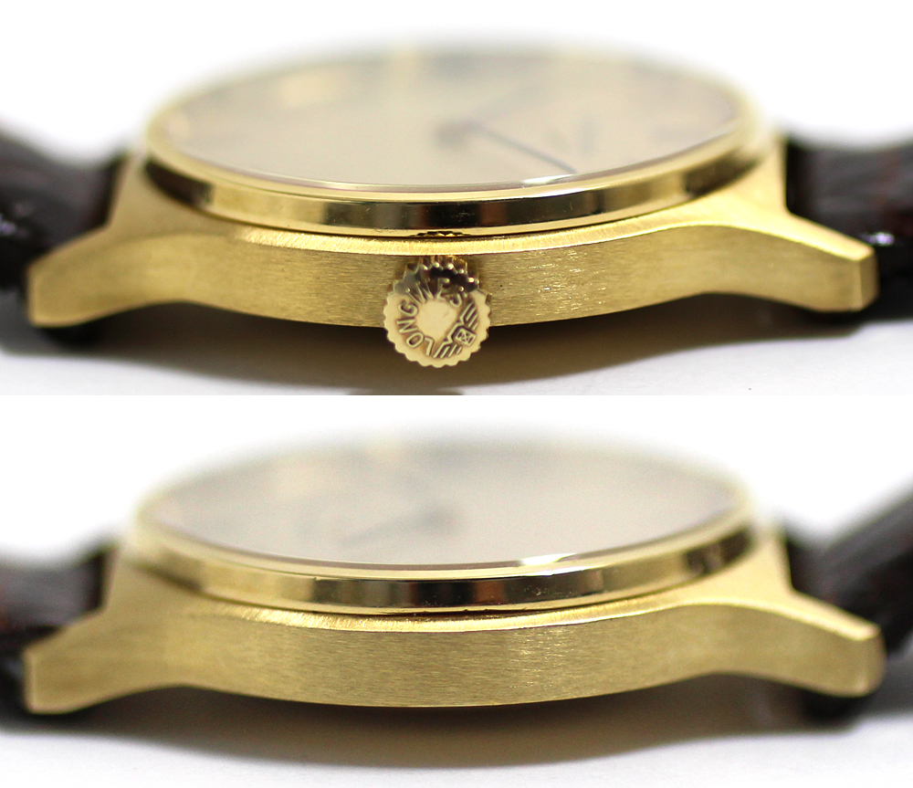 LONGINES】ロンジン 805 4084 1 K18 金無垢ケース レディース LONGINES】ロンジン 805 4084 1 K18 金無垢ケース レディース