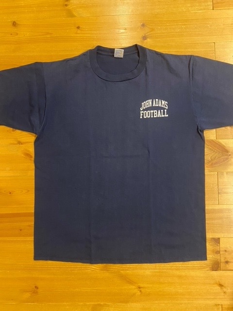 90's JERZEES/ジャージーズ Vintage S/S College Print T-Shirt/ヴィンテージ カレッジプリントTシャツ Made In U.S.A./アメリカ製_画像1