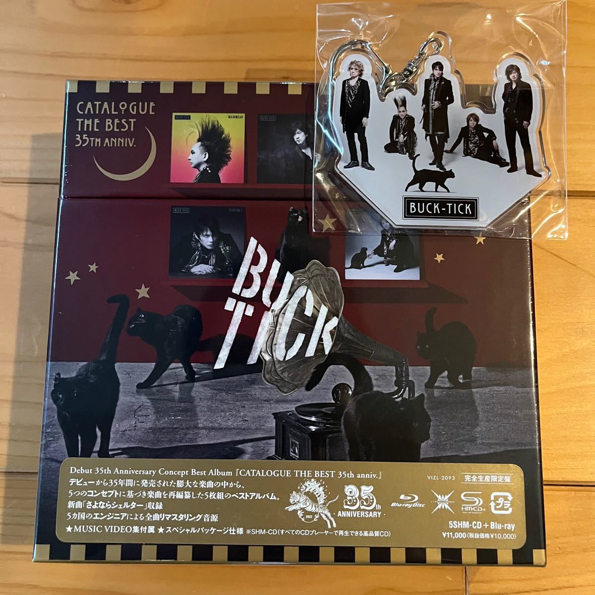 Seasonal Wrap入荷 BUCK-TICK CATALOGUE THE BEST 35th 初回限定盤 