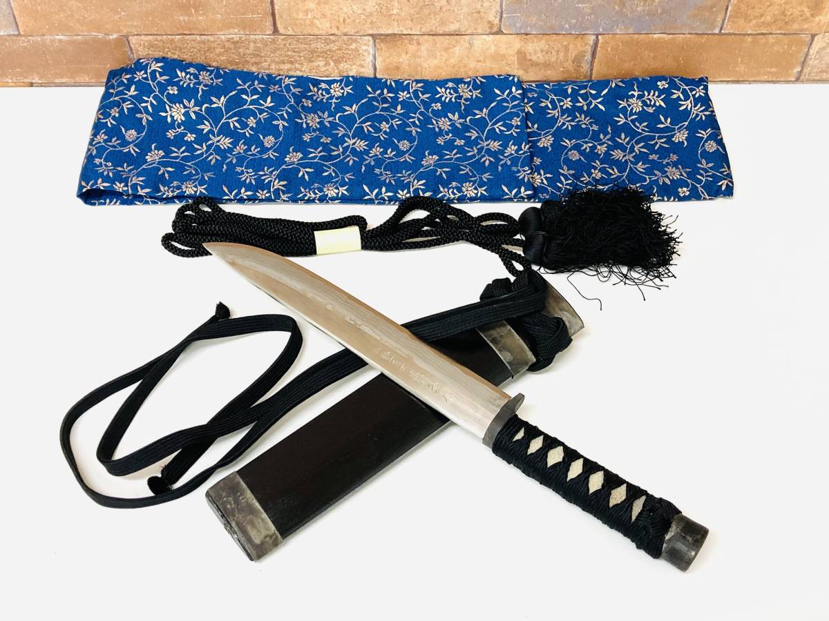 1円スタート!】伝統工芸士 佐治武士作 剣鉈 影法師 240 白紙多層鋼