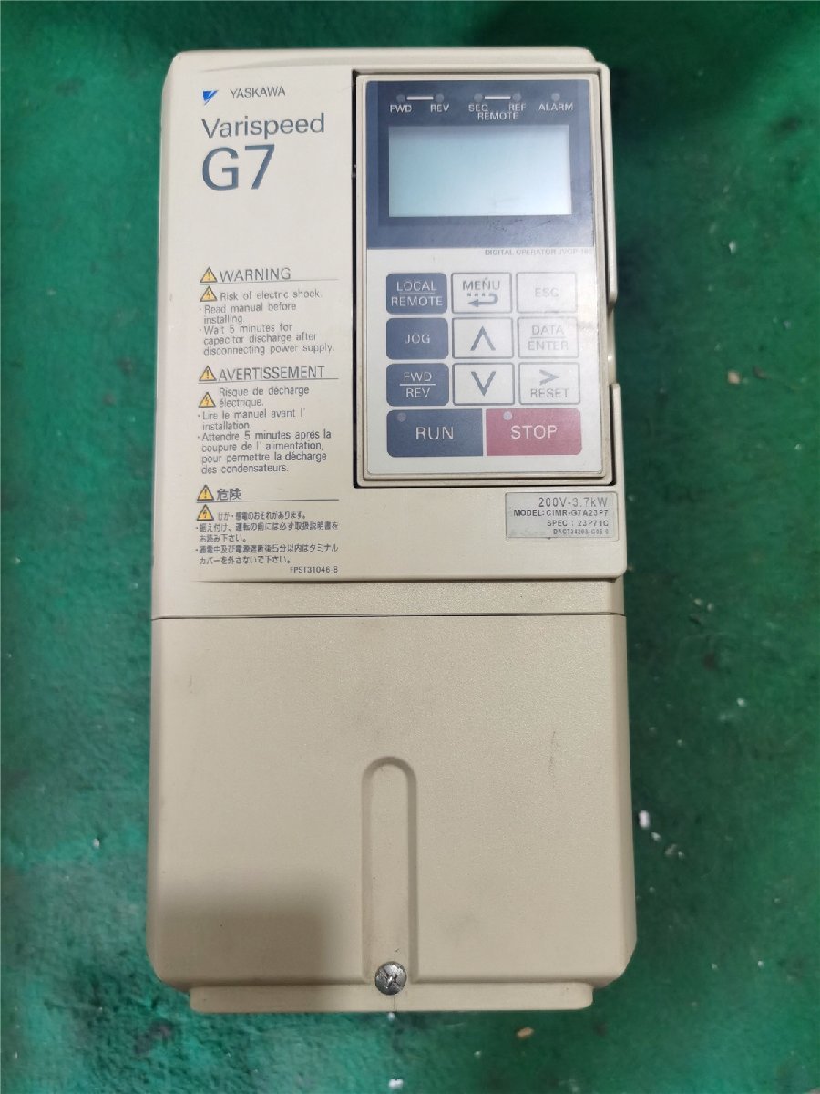 新品 安川電機 インバーター CIMR-JA2A0002BAA 6ヵ月保証