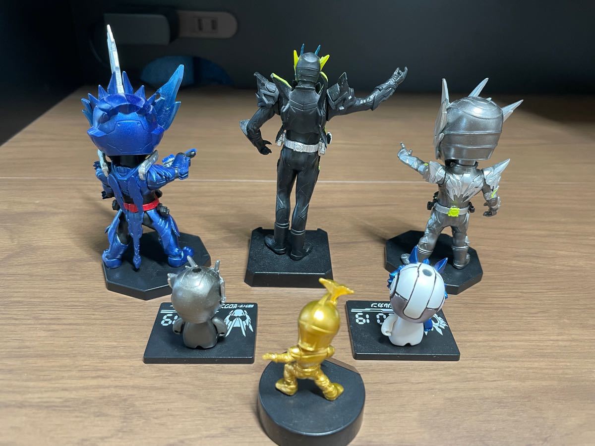 仮面ライダーフィギュア ミニサイズ 6点セット