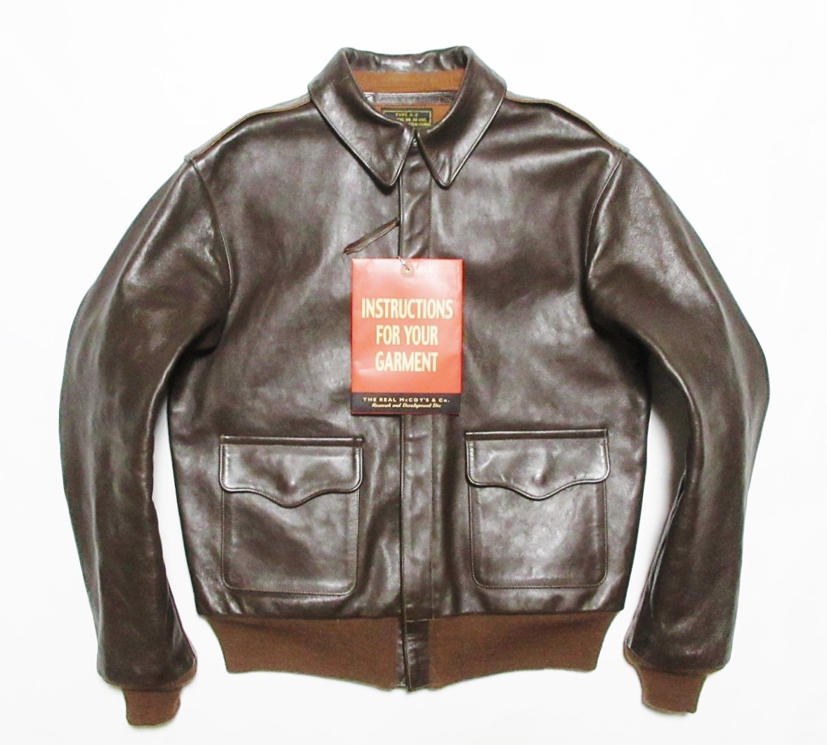 送料無料/即納】 WEAR ROUGH A-2 TYPE McCOY'S REAL THE 極美品 23380