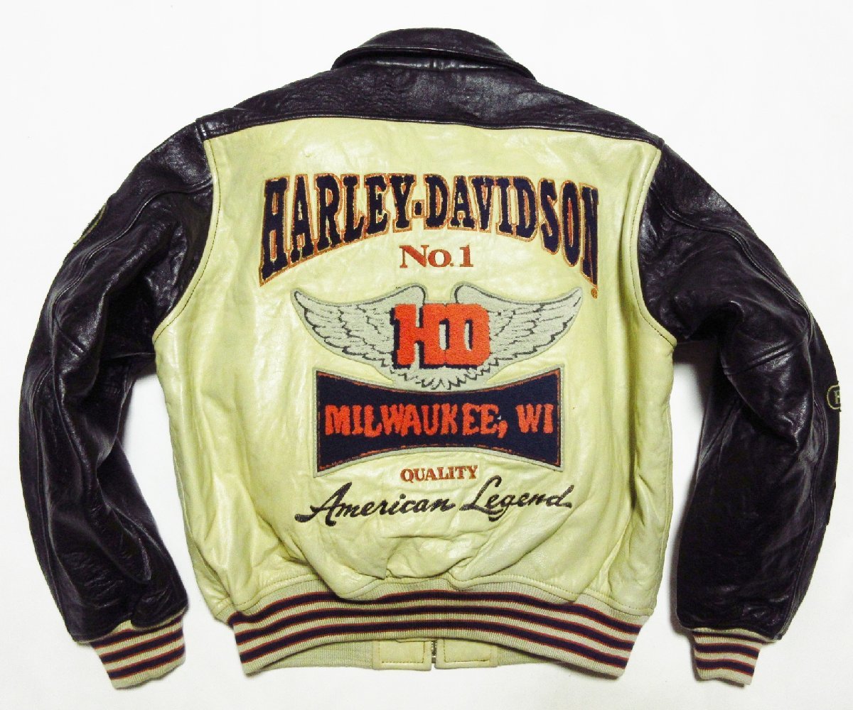 デッドストック? Harley Davidson ハーレーダビッドソン レザー