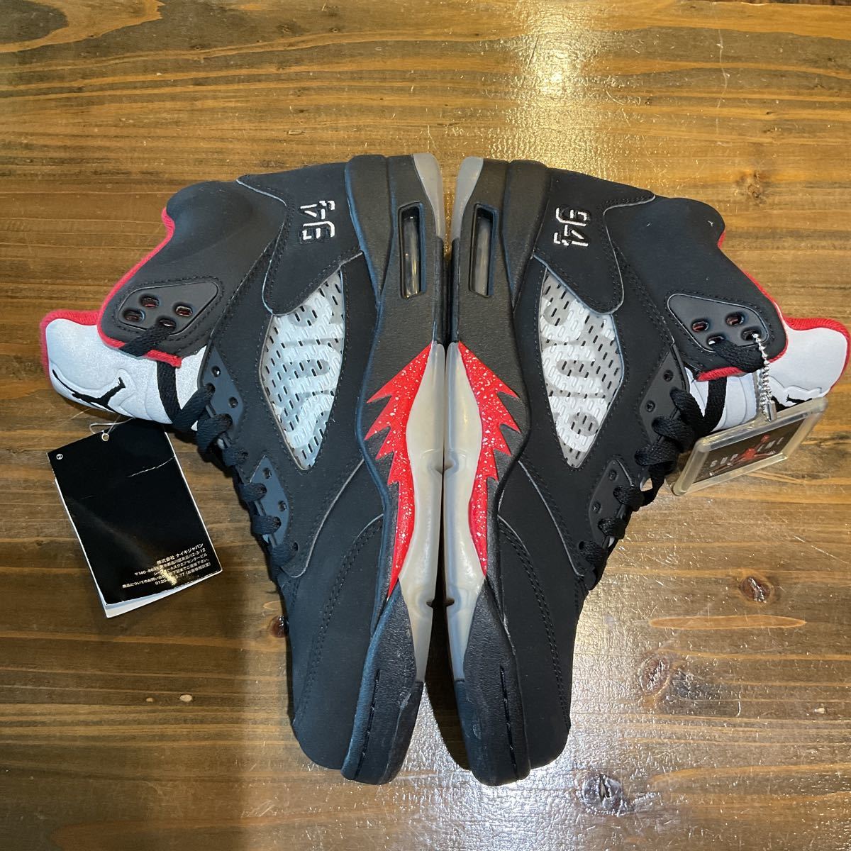 15AW NIKE AIR JORDAN 5 RETRO Supreme ナイキ エアジョーダン5 レトロ