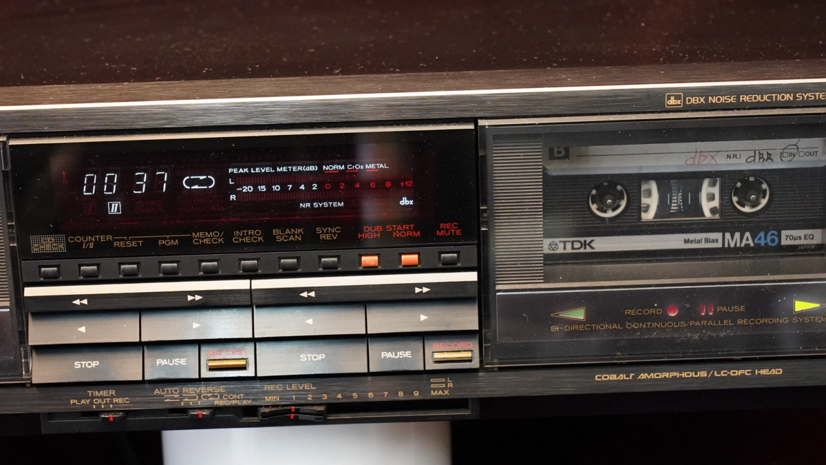 A&P○名器:TEAC:W990RX」Wカセット+Wrec」:カセット:動作OK