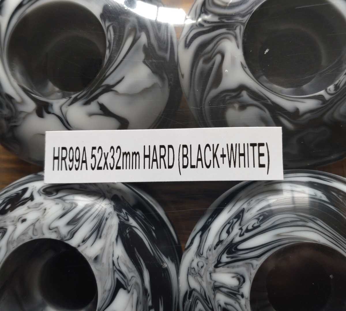 激安＜税送料616円込み＞定番31インチ板用： 52x32mm　マーブル柄　99A　HARD＋ベアリング（スぺ250円）付　ストック買いにいかが！　aｚ_画像8