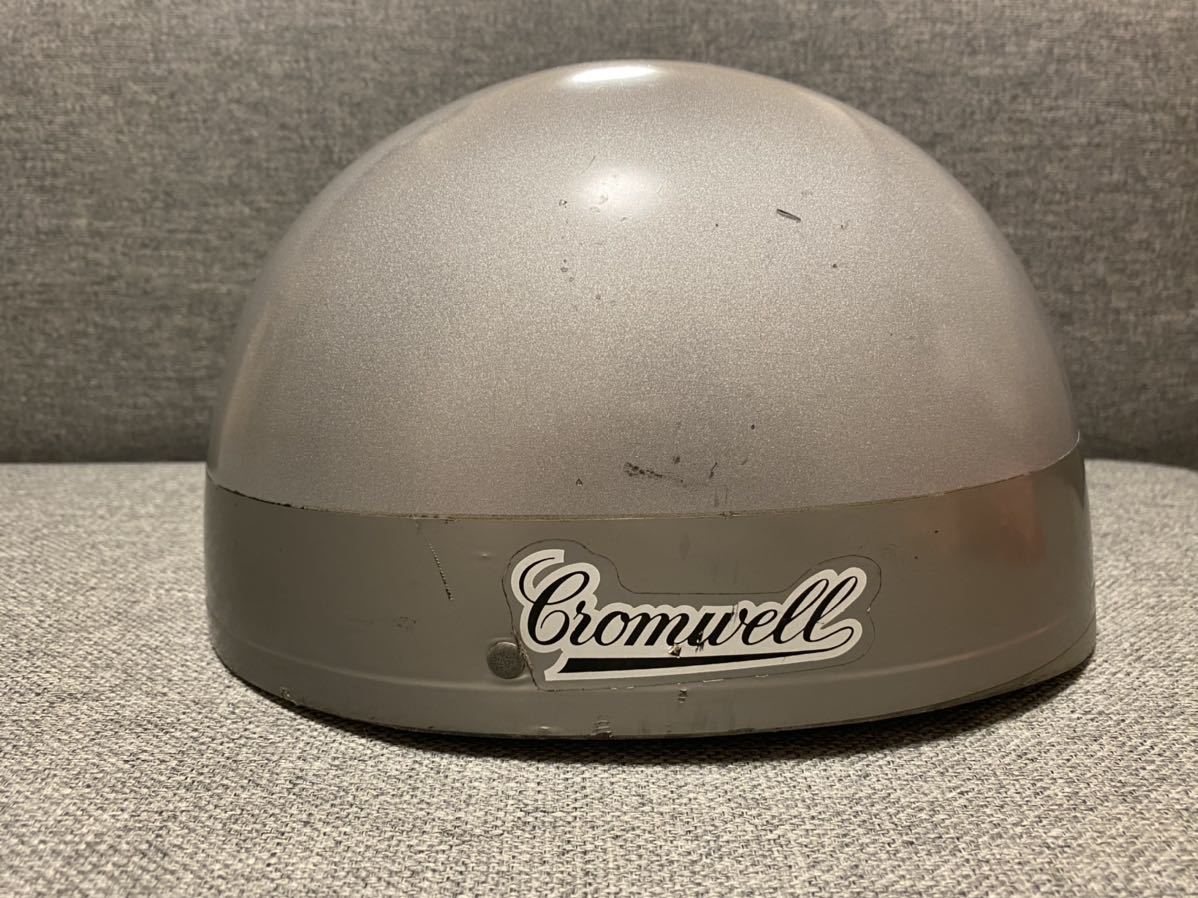 流行のアイテム Cromwell クロムウェル ジェットヘルメット シルバー
