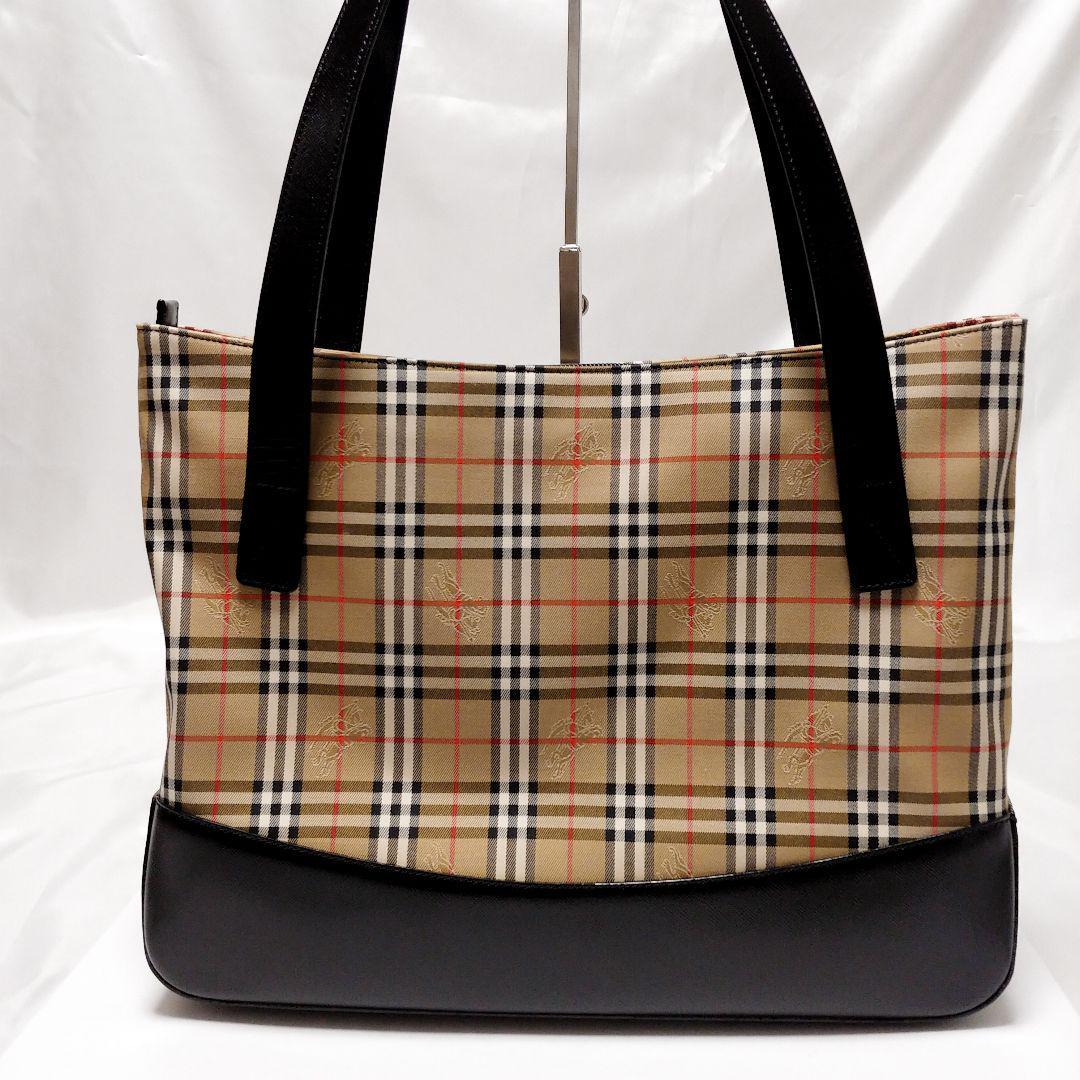 新品☆未使用】BURBERRY バーバリー トートバッグ ノヴァチェック-