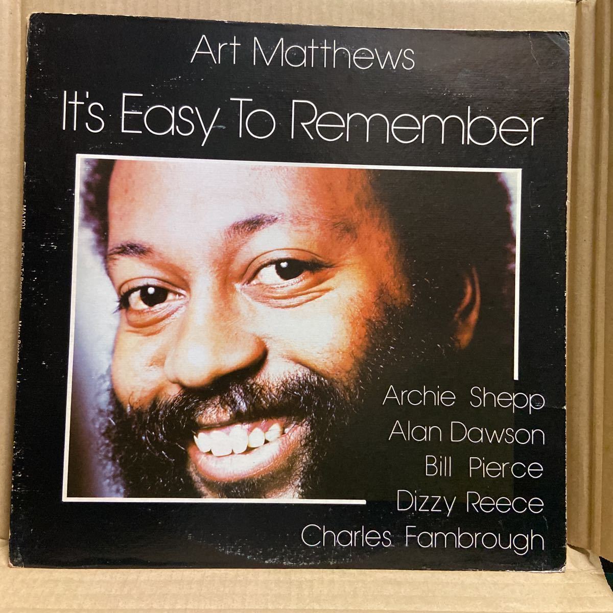 Org! US盤 Art Matthews / It's Easy To Remember / Matra MA1001 ※with Archie Shepp_画像1