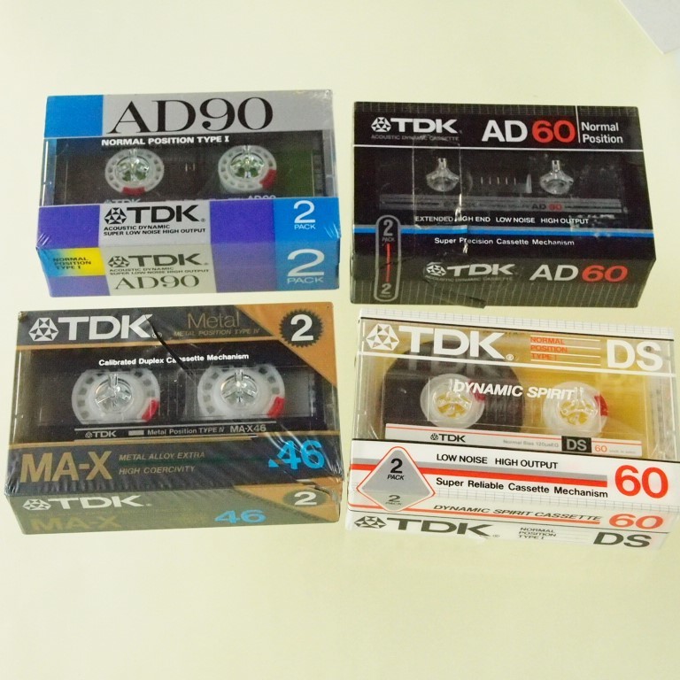激安超安値 TDK MA-X46 MA-XG60 (6本)メタルポジション 1本 タイプⅣ