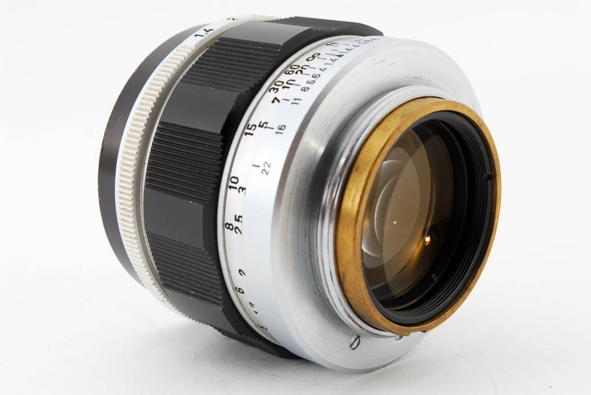 美品】Canon 50mm f/1.4 Lens LTM L39 Leica Screw Mount キヤノン
