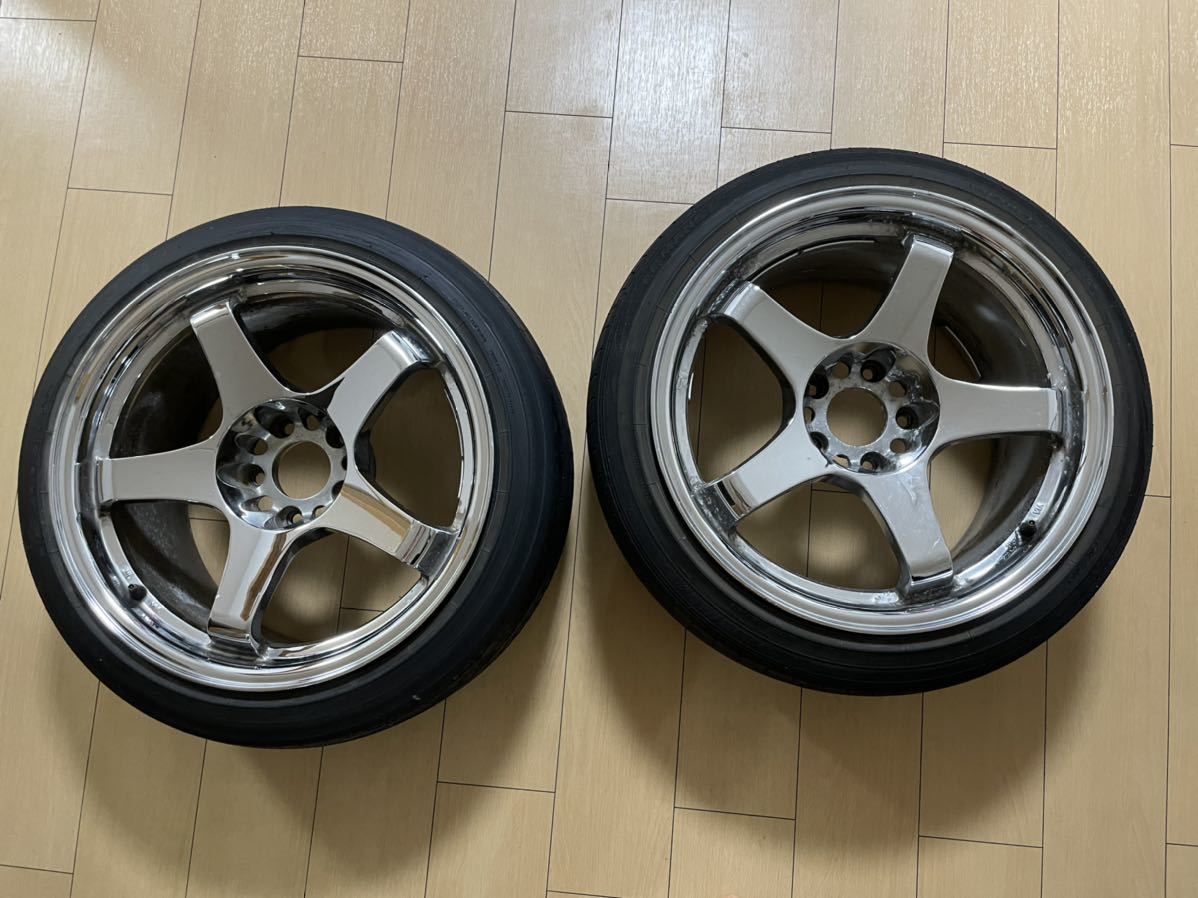 ドリケツ 17インチ 9.5J+15 PCD114.3 5穴-