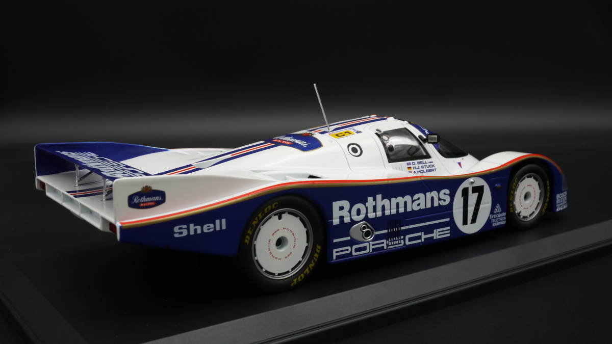 1:18 ポルシェ 962C ルマン 24h 1987 優勝 ロスマンズ仕様 #17 ドイツ