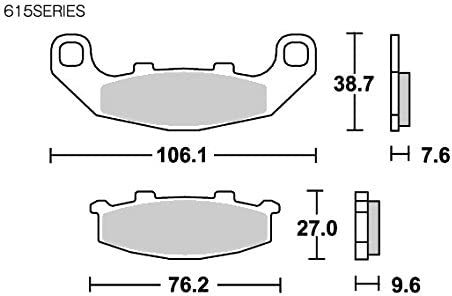 RWS052　キタコ(KITACO) SBS ブレーキパッド 615LS_画像8